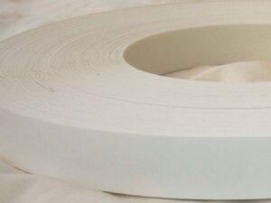 22mm White Gloss Iron On Melamine Veneer Edging