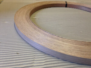 22mm x 1mm Walnut Unglued Thick Wood Veneer Edging