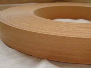 30mm Beech Iron On Melamine Veneer Edging