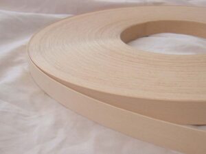 30mm Beech (White) Iron On Wood Veneer Edging