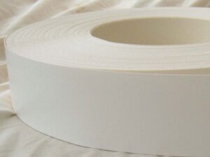 50mm White Iron On Melamine Veneer Edging